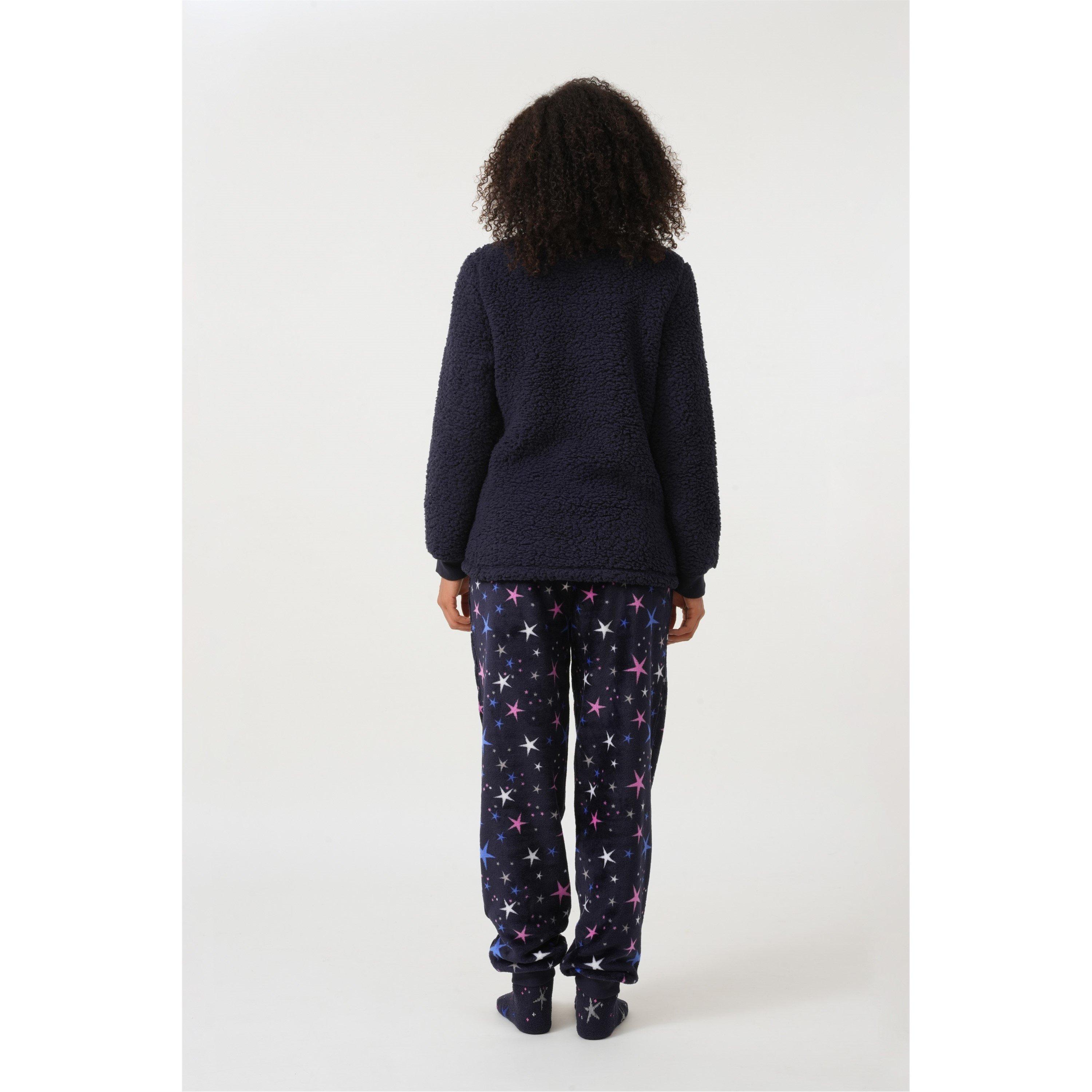 Linea Ladies Sparkle Pyjama and Hot Water Bottle Gift Set