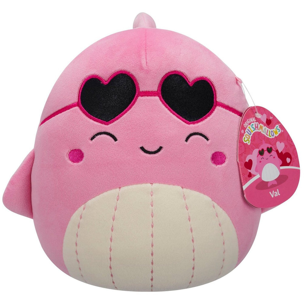 Køb Squishmallows Val The Pink Whale 19 Cm Love