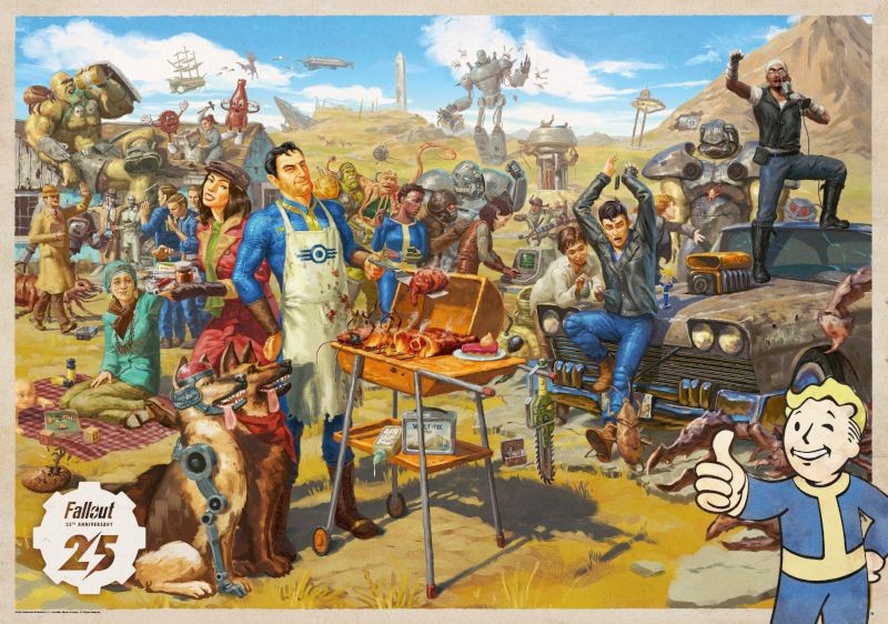 Good Loot - Gaming Puzzle: Fallout 25th Anniversary Puzzles - 1000