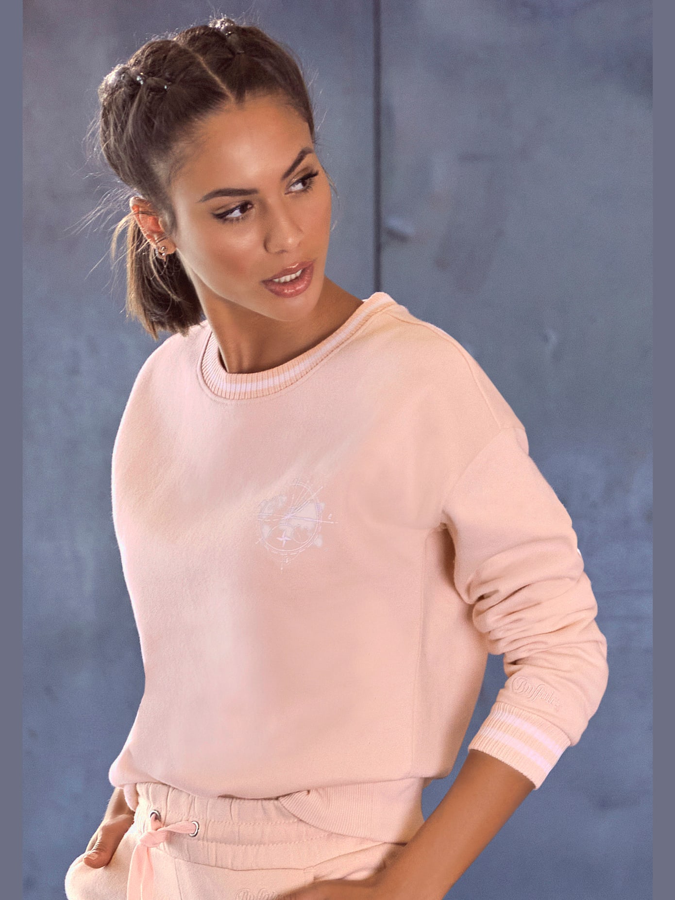 Sweatshirt à encolure ronde