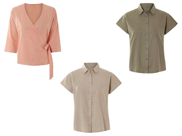 Linnen dames blouse