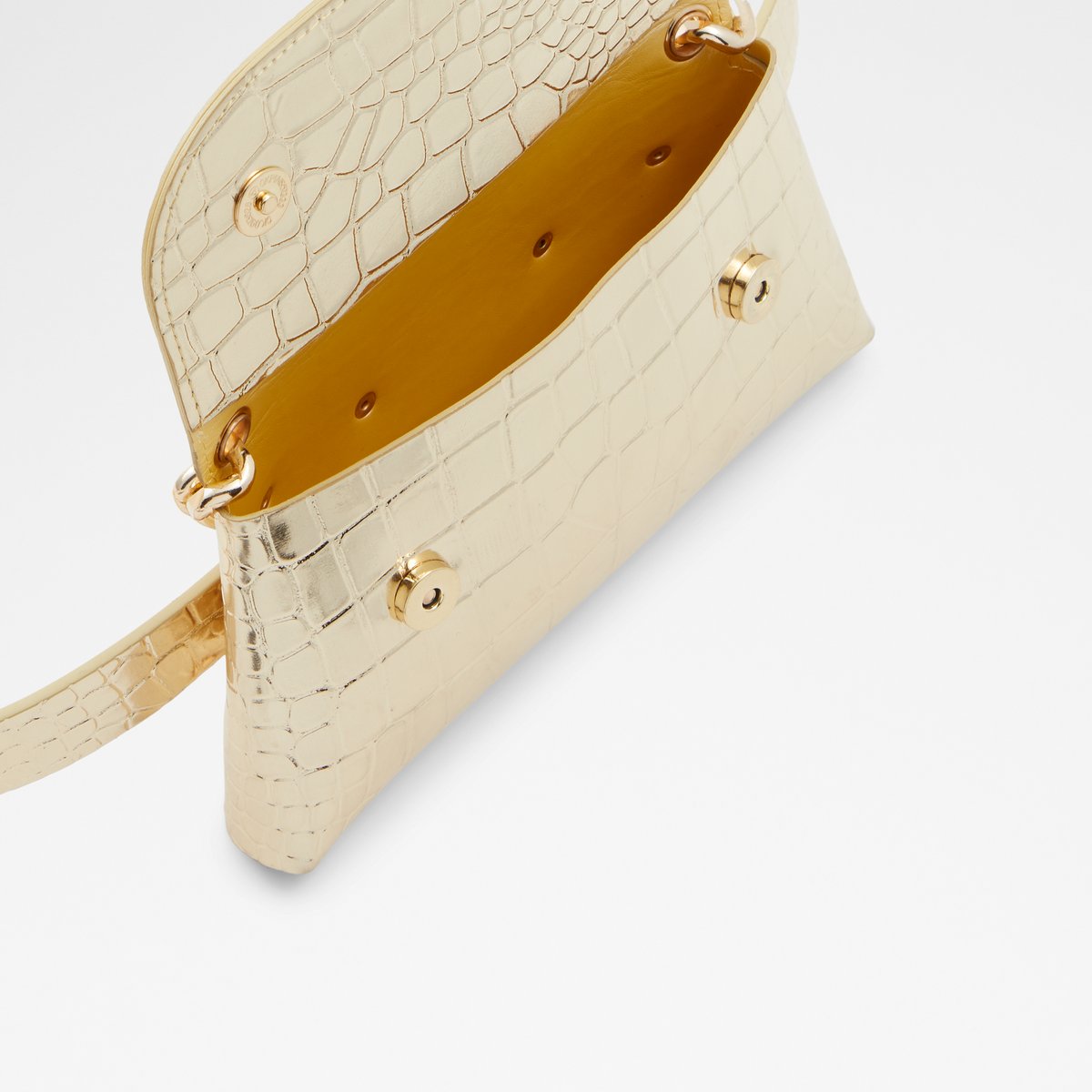 Glamverse Gold Women Backpacks & Fanny Packs