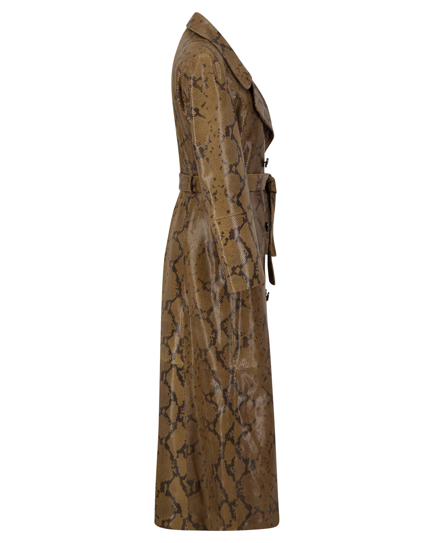 Dorothee Schumacher| Damen Leder-Trenchcoat URBAN JUNGLE COAT