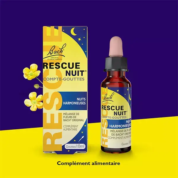 RESCUE NUIT Compte-gouttes - 10 ml