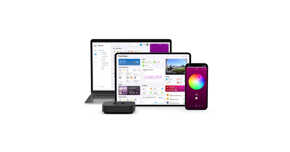 AthomHomey Pro Mini basisstation  (Zwart)