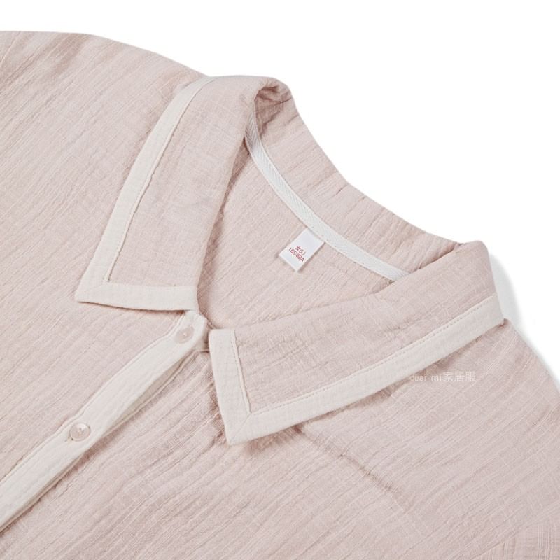 Sweetzer - Koppel bijpassende pyjamaset: shirt met zakdetail + broek (verschillende ontwerpen)