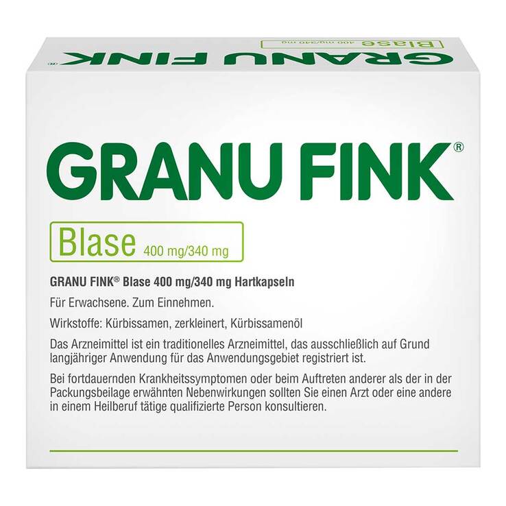 Granu Fink Blase Hartkapseln, 160 St