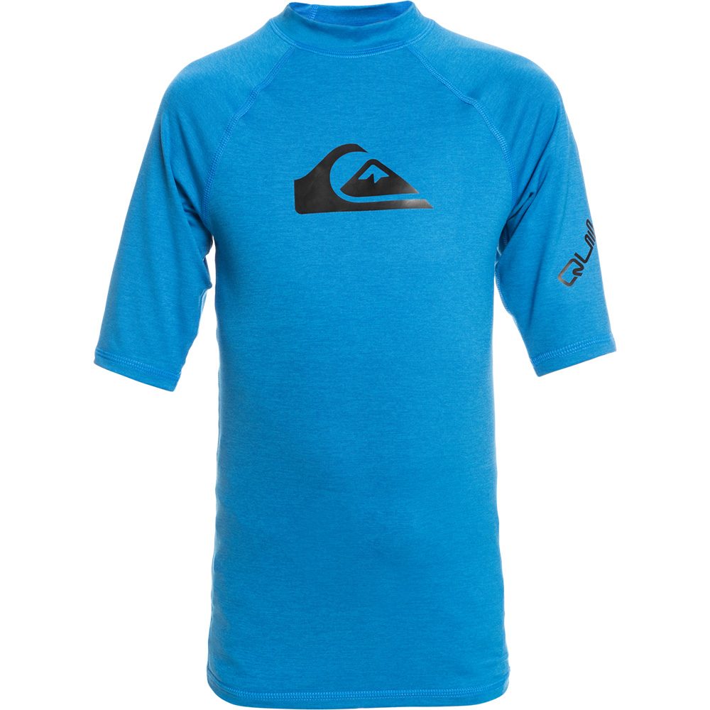Quiksilver All Time Rashguard Jungen snorkel blue