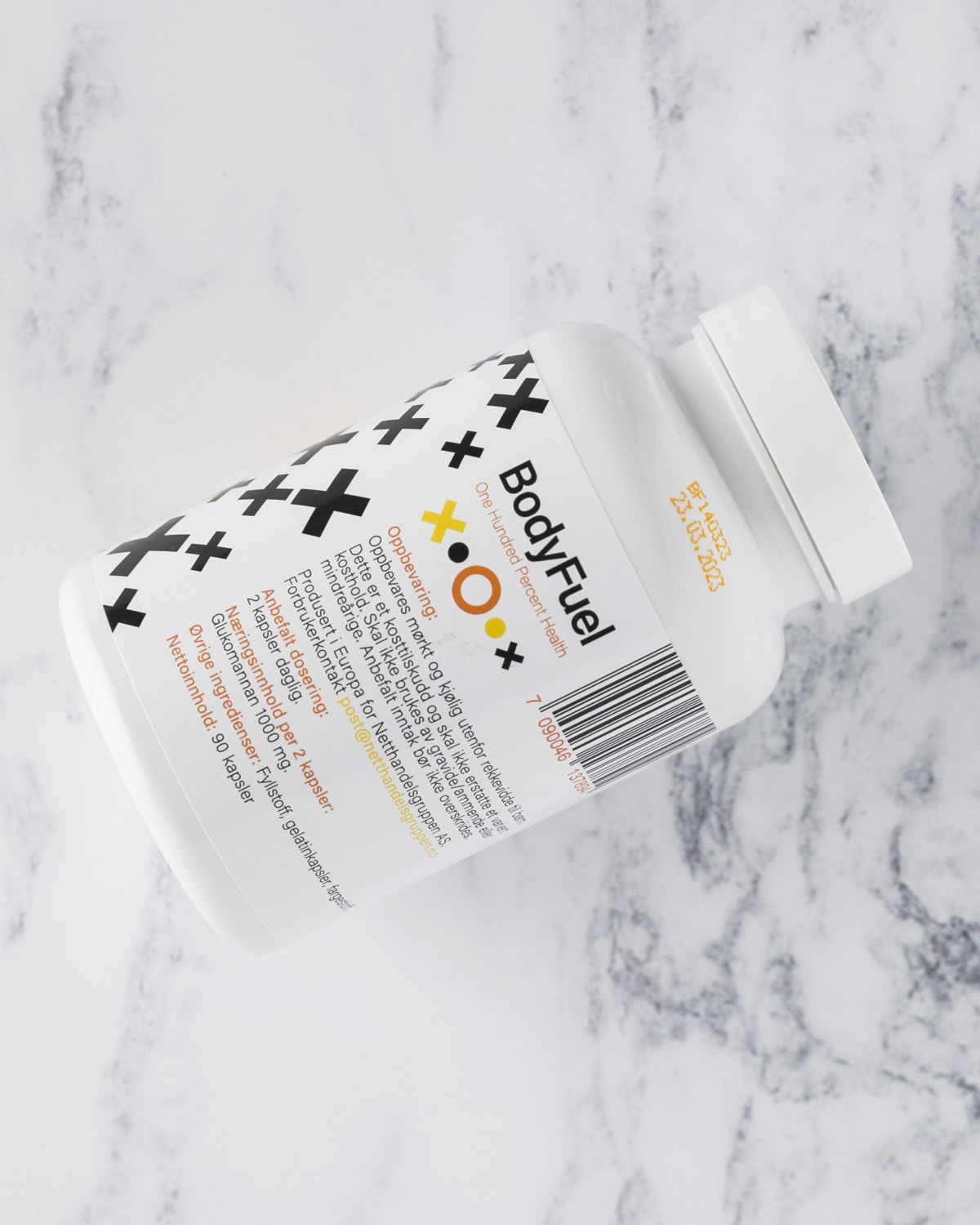 BodyFuel Glucomannan 90x500mg