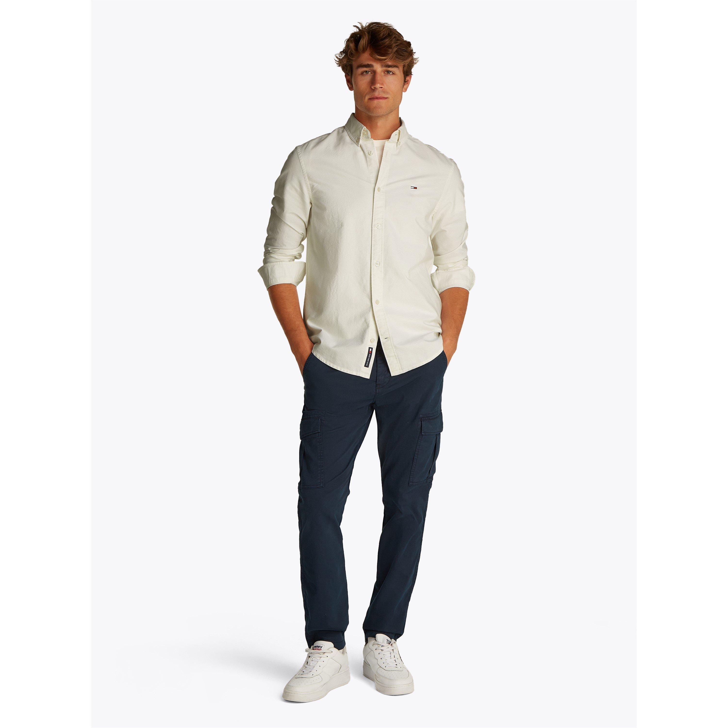 Tommy Jeans TJM REG OXFORD SHIRT EXT
