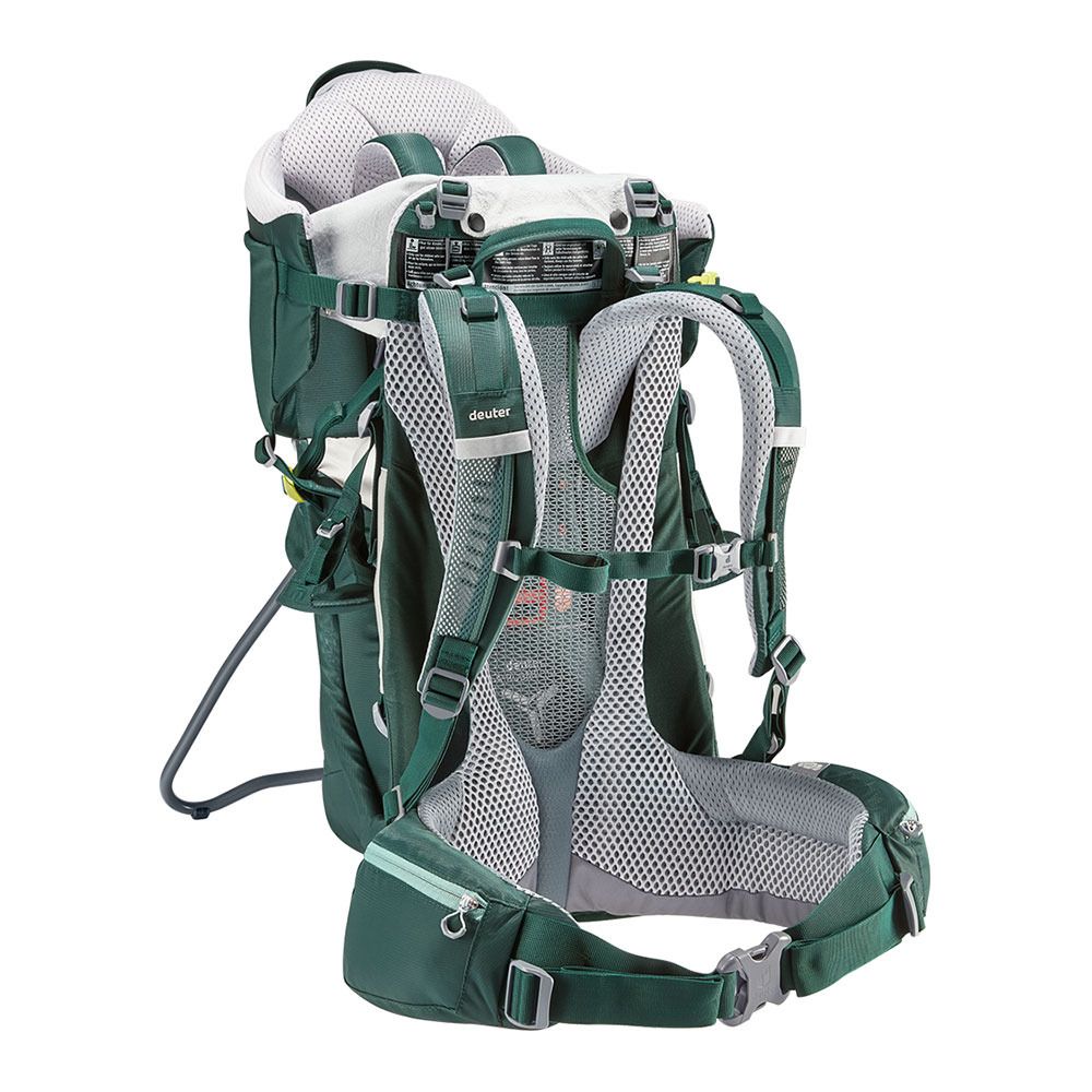 Deuter KID COMFORT 14L - Porte-bébé + Pare-soleil forest