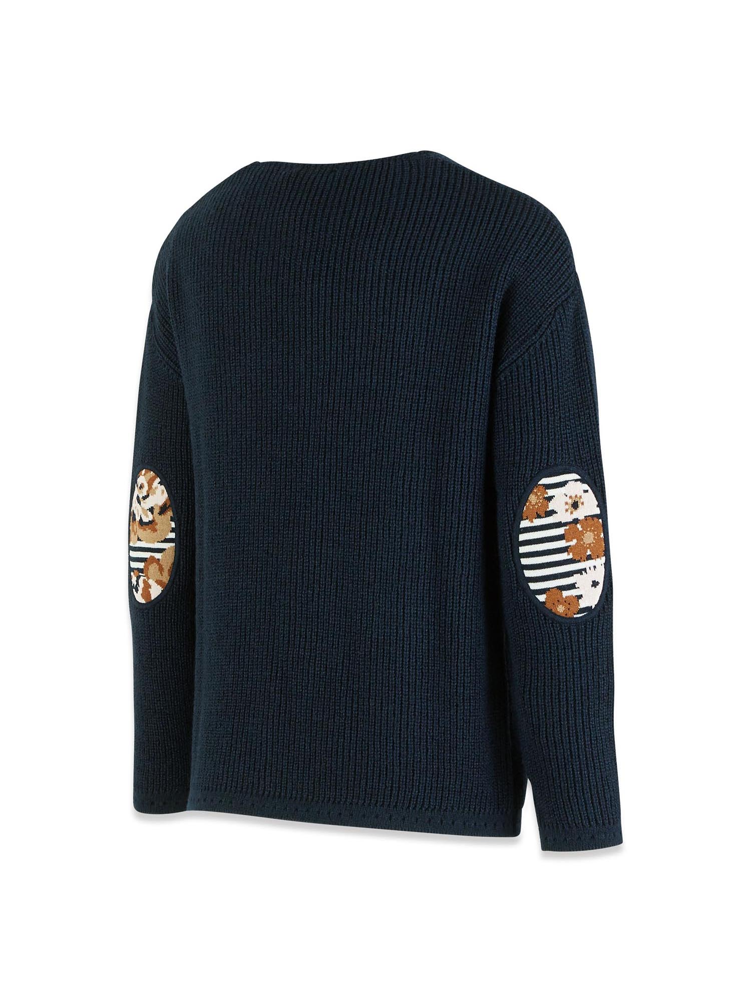Pull Femme Marine Laine Mérinos Made In France