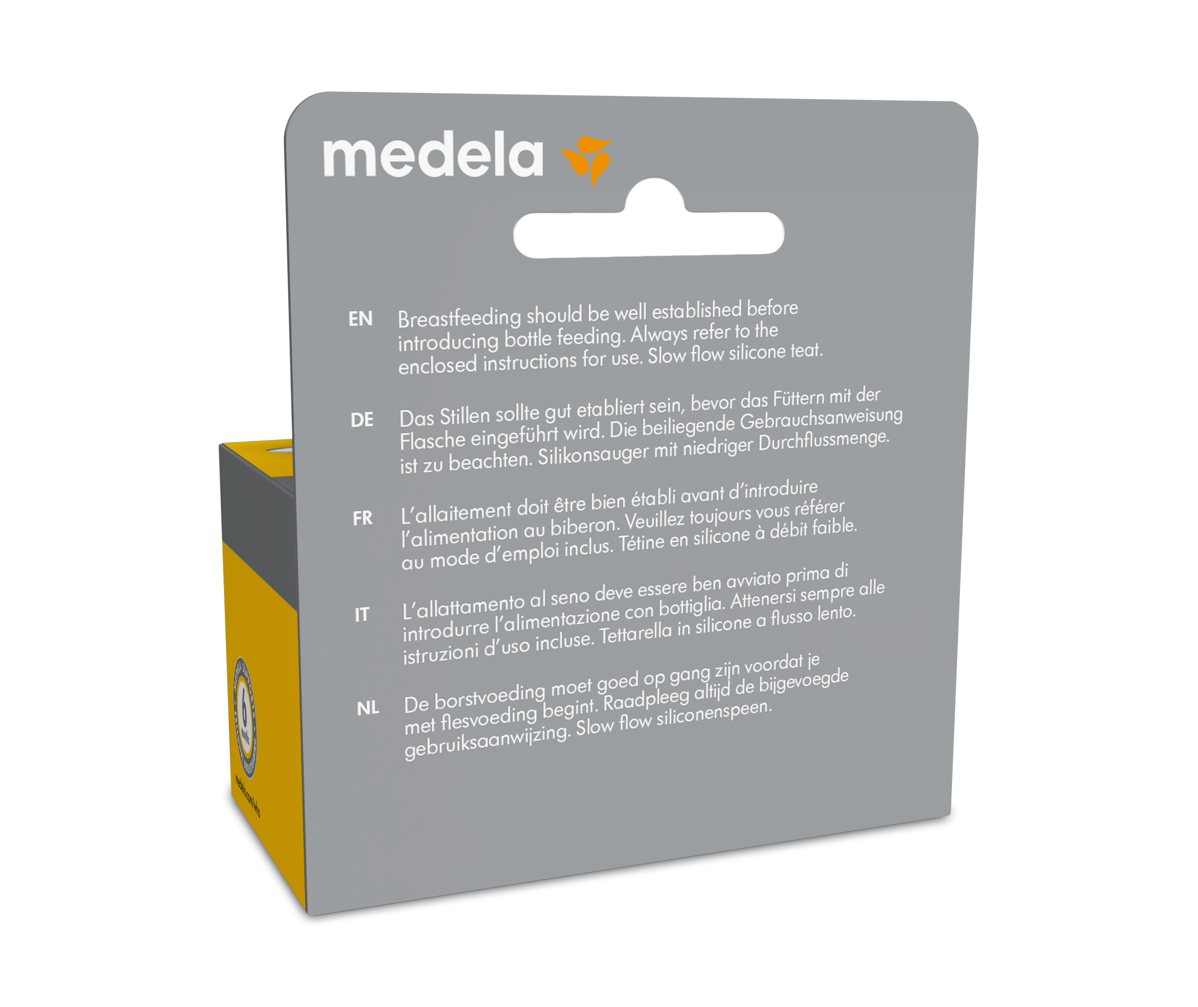 MEDELA Ersatzsauger<br>2 Stück, mit schwachem Fluss