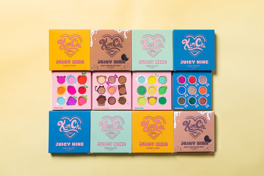 KimChi Chic Juicy Nine Palette Juicy Chocolate 7,2g