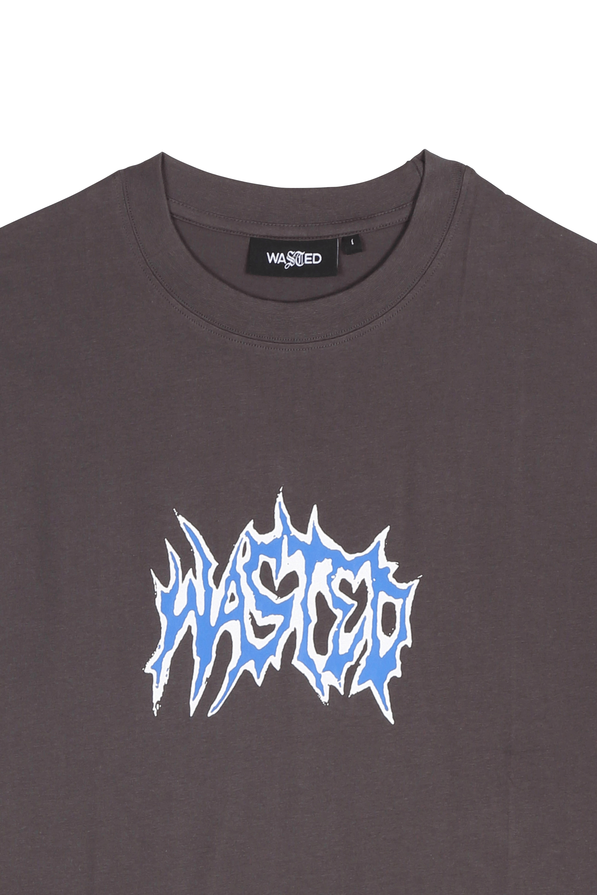 WASTED T-SHIRT MONSTER Gris