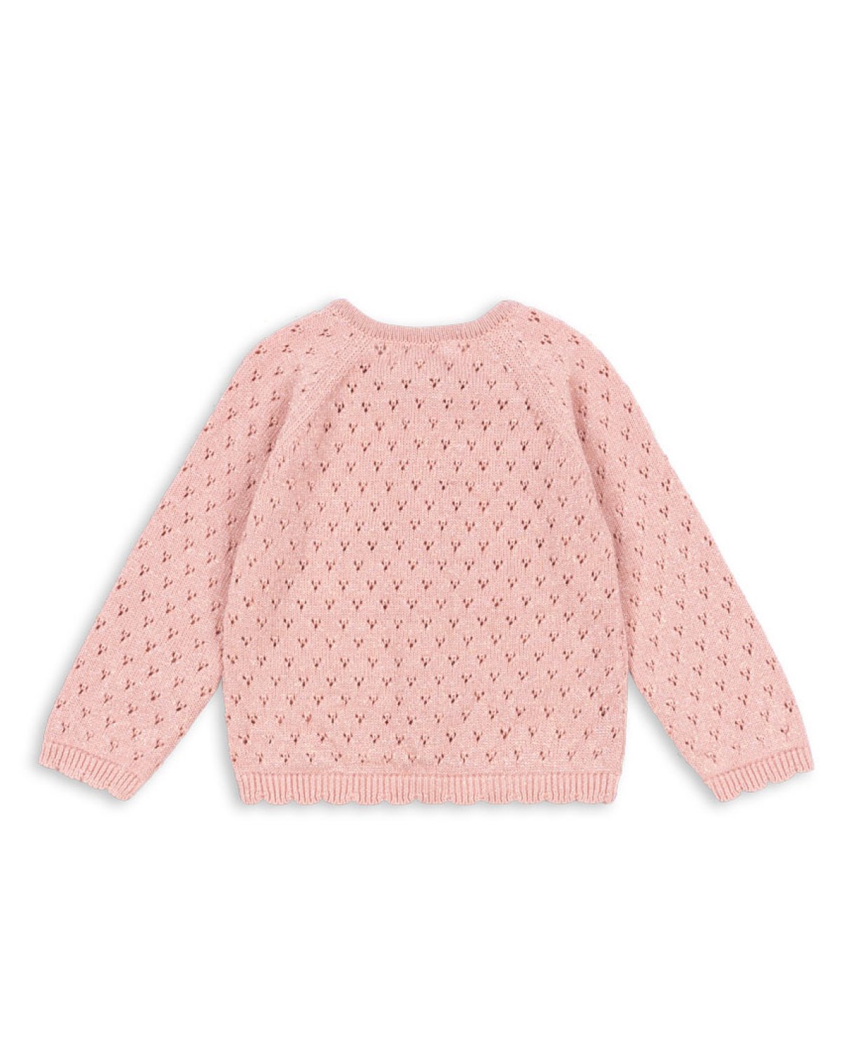 Cardigan Strikket m/ Glitter – Øko Bomull | Hannah Cardigan