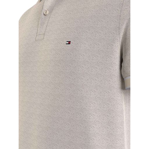 Tommy Hilfiger Monotype Oxford Collar Polo, Calico/White, L