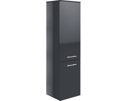 Marlin 3040 middenkast, antraciet glanzend front, BxHxD 40 x 148,8 x 34,8 cm, deurscharnier links, CPFF MTT4FL