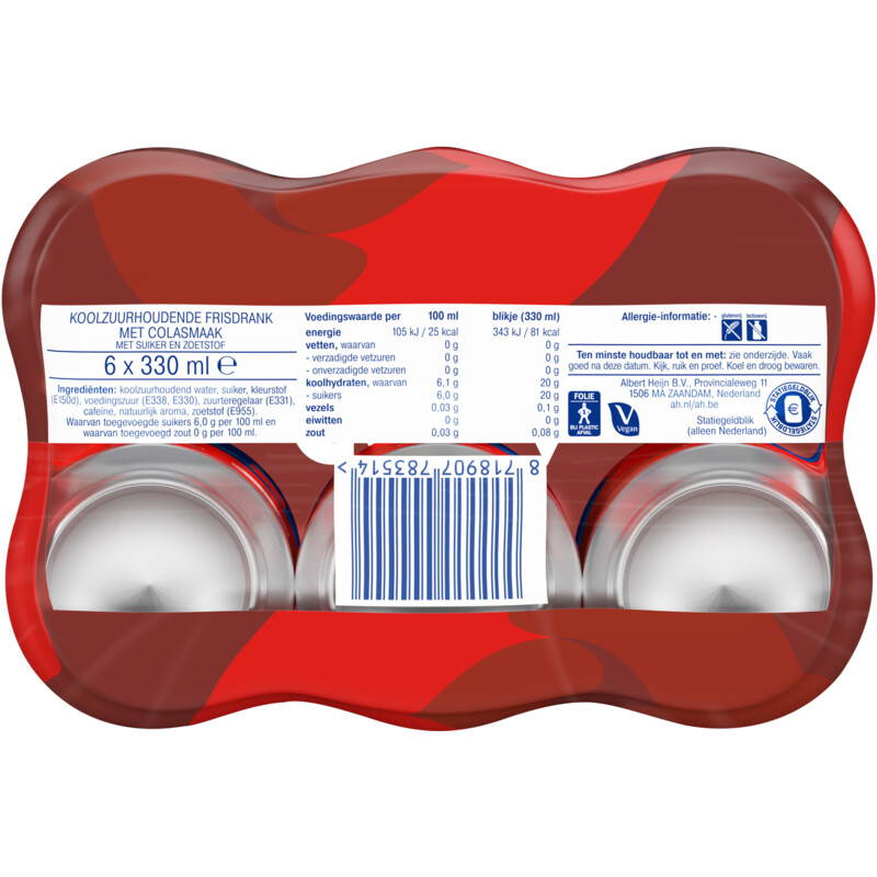 AH Cola regular 6-pack