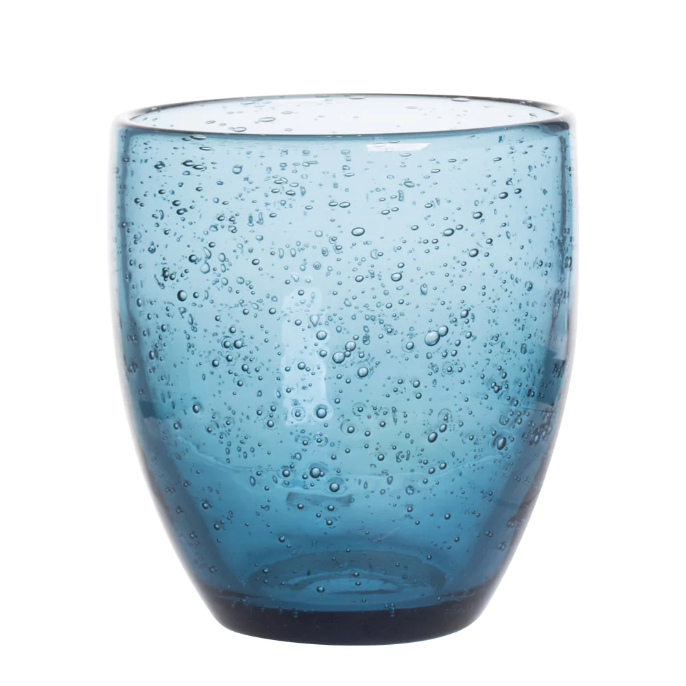 Gobelet Artisan bullé bleu (lot de 6) Table passion