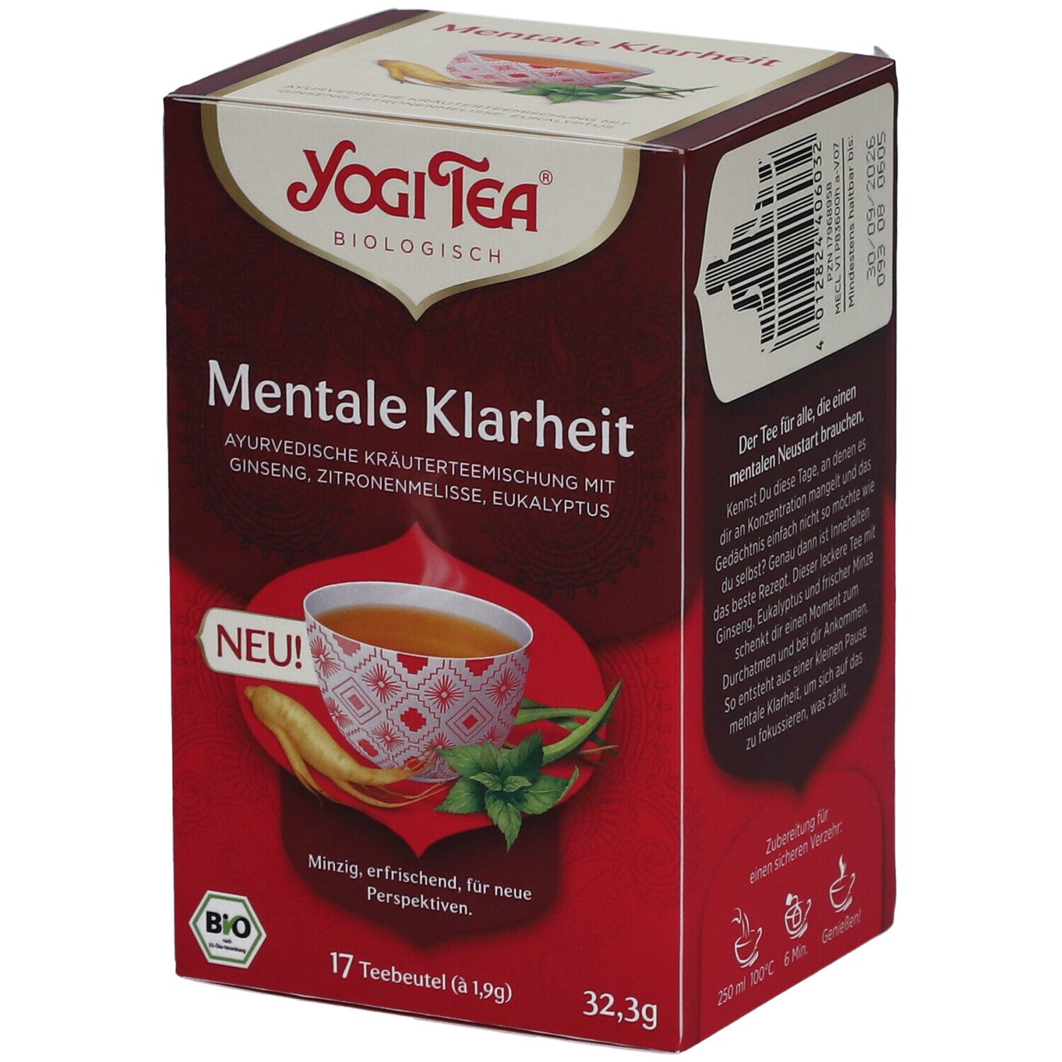 YogiTea Mentale Klarheit