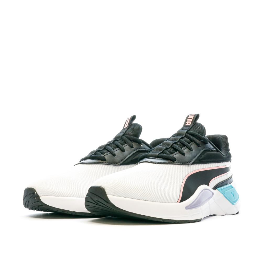 Puma Baskets Noires/Blanches/Bleu Femme Puma Lex