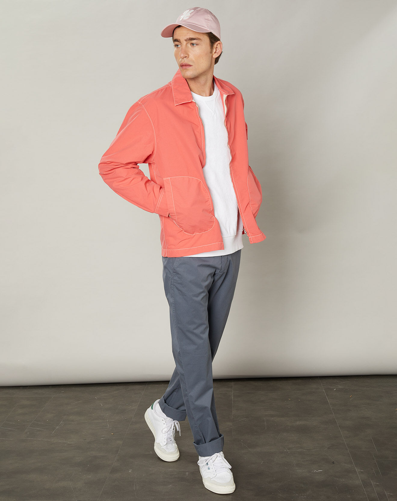 Hartford Blouson Delano Pat rouge