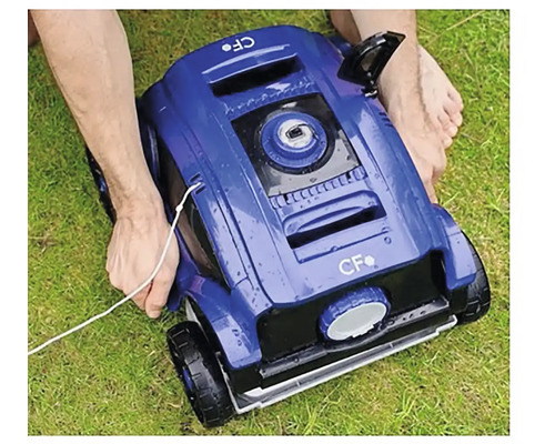 Planet Pool robotstofzuiger, blauw, inclusief oplaadkabel