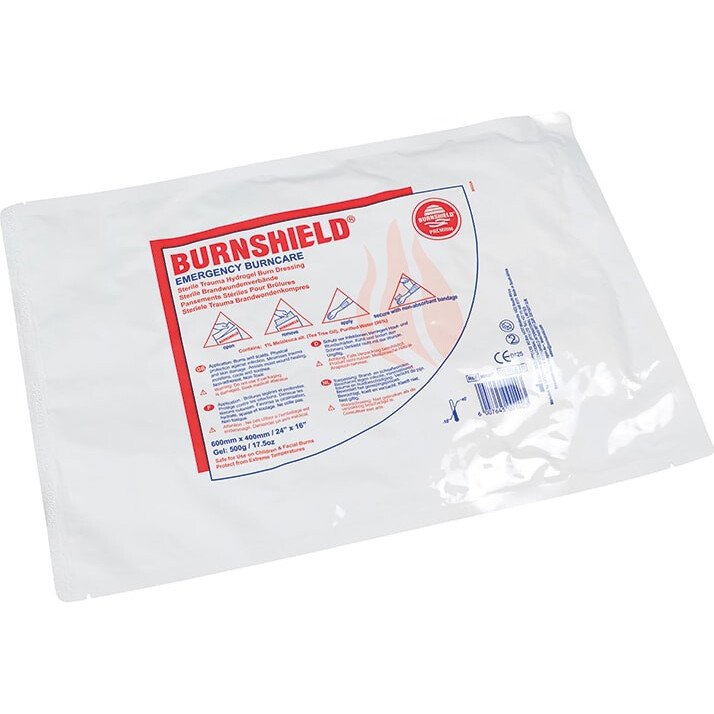 Compresse pour brûlures Burnshield 60 cm x 40 cm