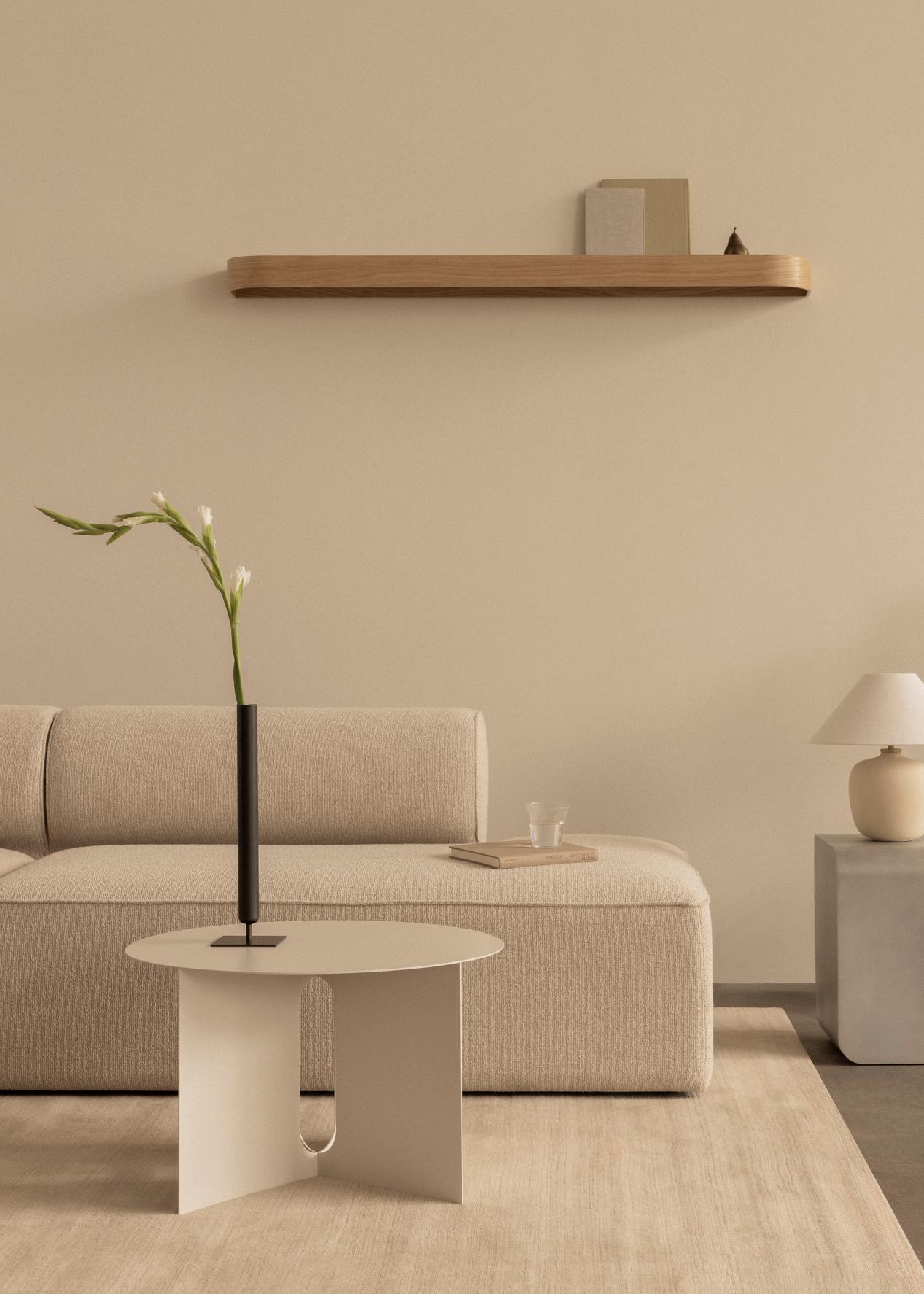Audo Copenhagen Epoch 150 wandplank donker eiken|zwart