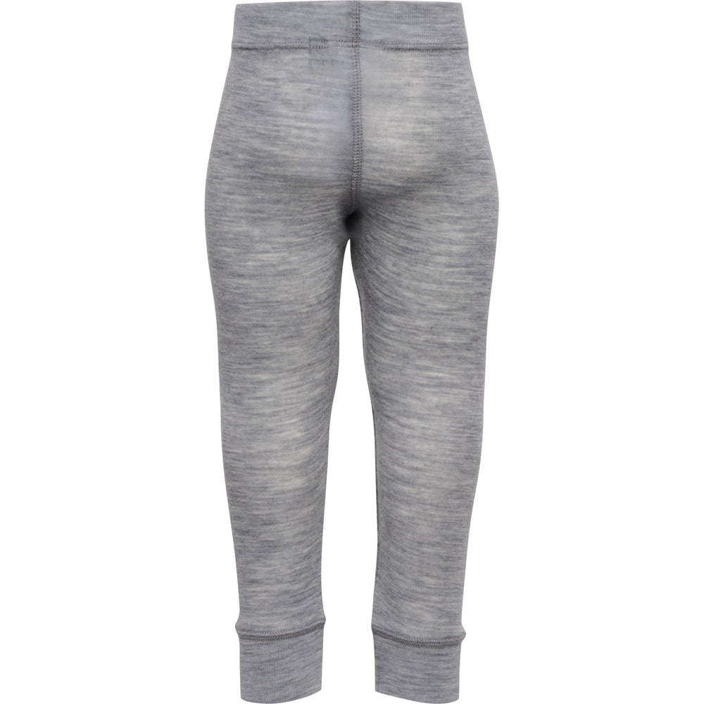 Køb Hummel Grey Melange Mini Uld Rib Leggings