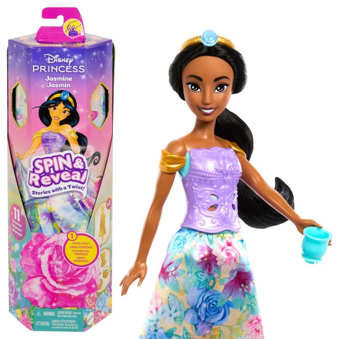 Disney Princess - Spin & Reveal - Jasmin Puppe