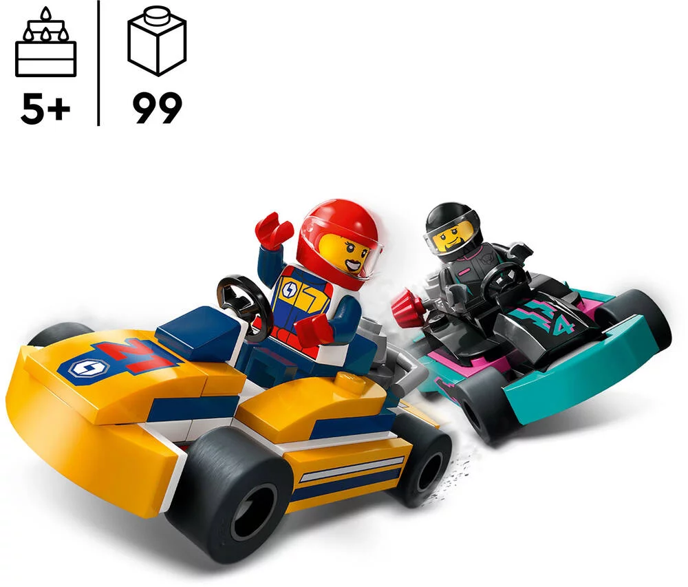 LEGO®CITY 60400 - LES KARTS ET LES PILOTES DE COURSE