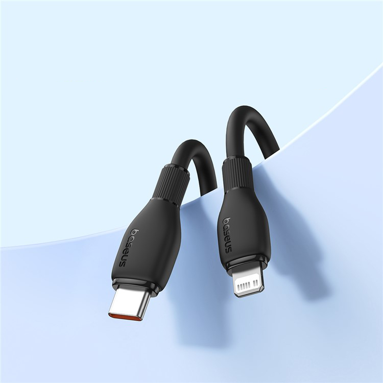 (1.2m) 20W USB C auf Lightning Ladekabel Datenkabel - Schwarz