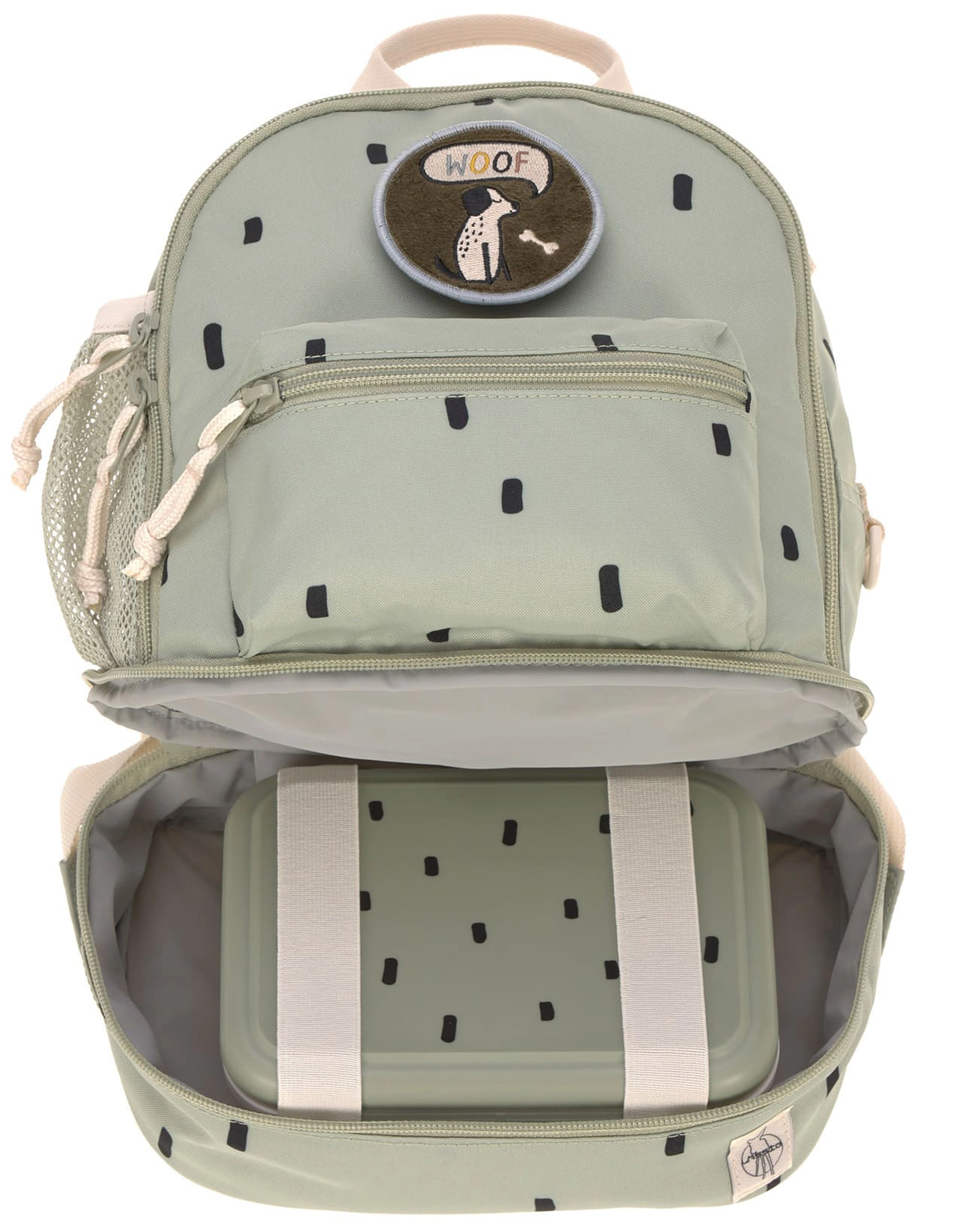 Rucksack HAPPY PRINTS (27x24x15) in light olive