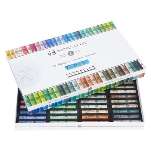 SENNELIER PASTELS À L'ÉCU Künstler-Pastellkreiden, Karton-Etuis