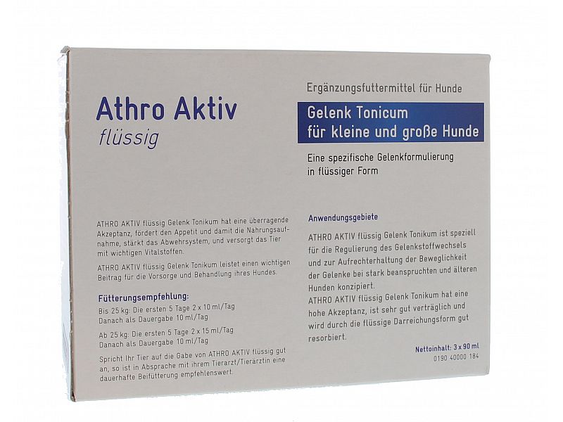 Aniwell Athro Aktiv Gewrichts Tonicum Hond 3 x 90 ml