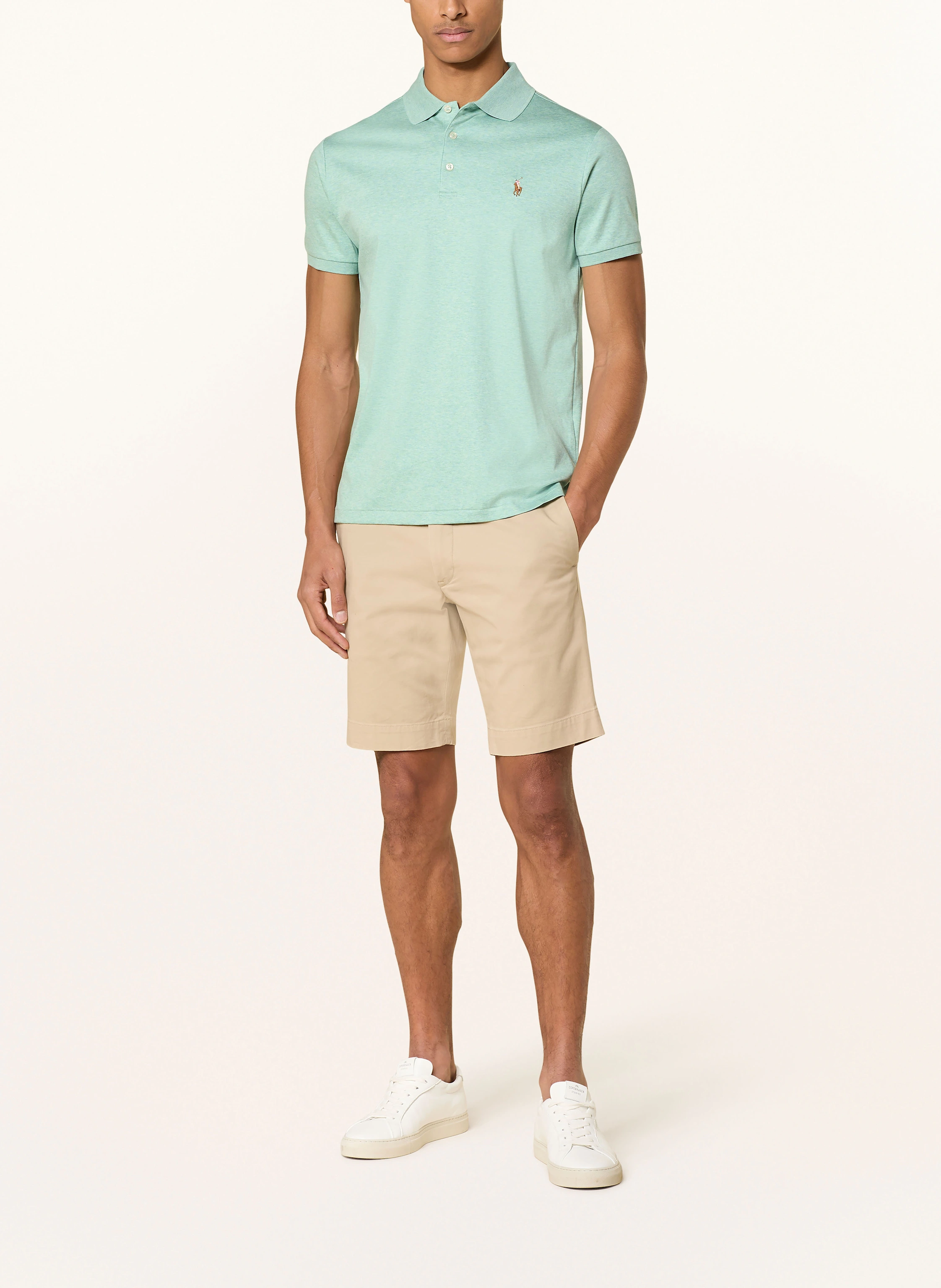 POLO RALPH LAUREN Jersey-Poloshirt Custom Slim Fit