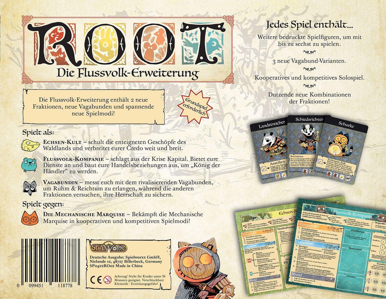 Root  Die Flussvolk-Erweiterung