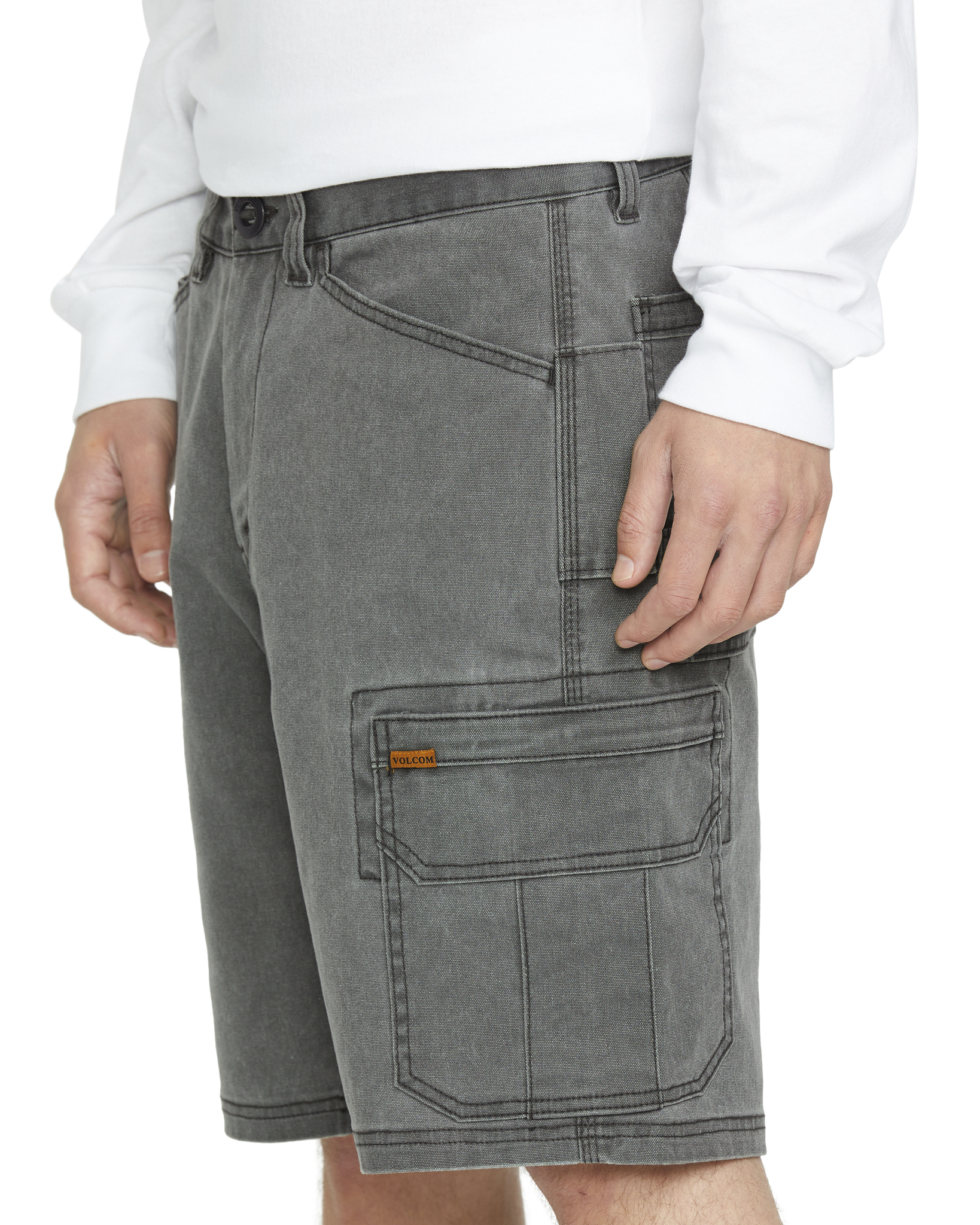 Volcom Gage Work Short 21 Stealth