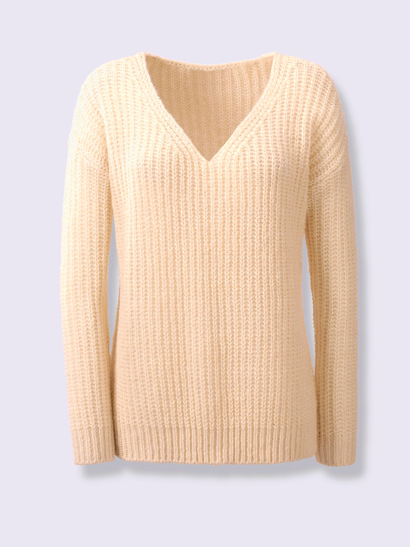 Pull encolure en v flatteuse