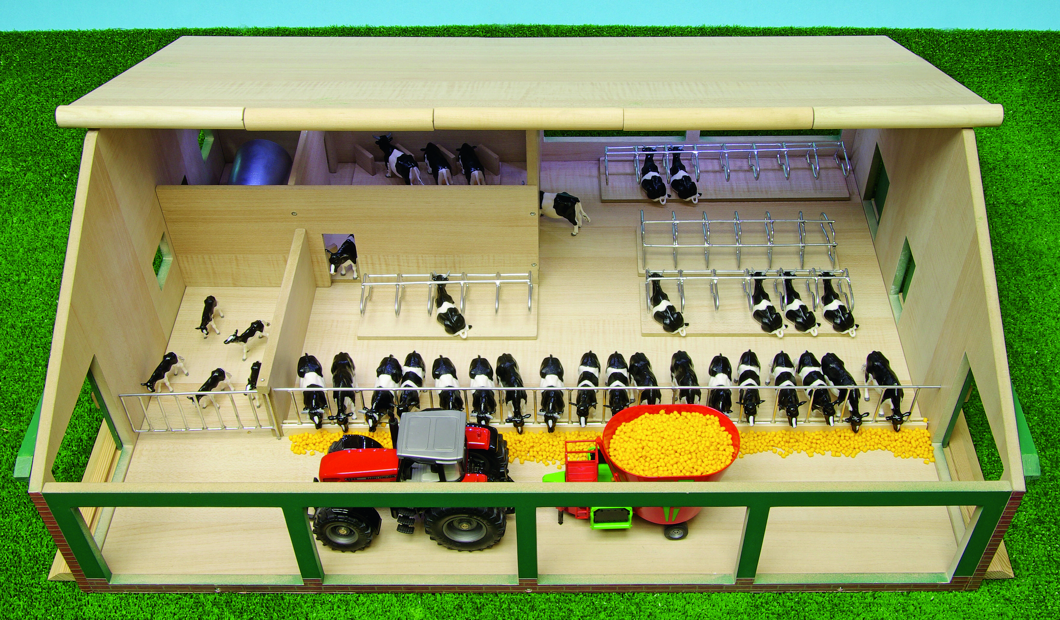 Kids Globe Ligboxenstal 1:32 - Accessoires