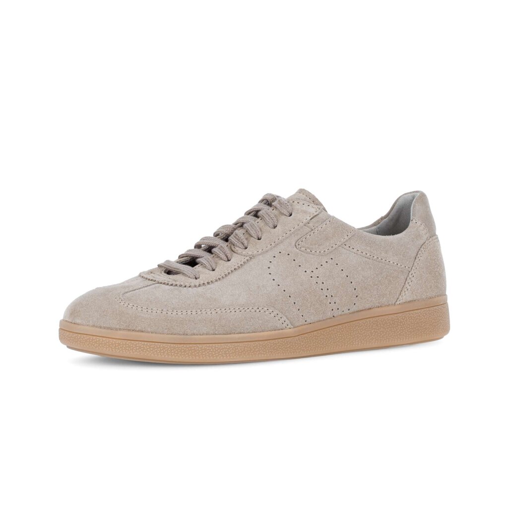 Lage sneaker beige