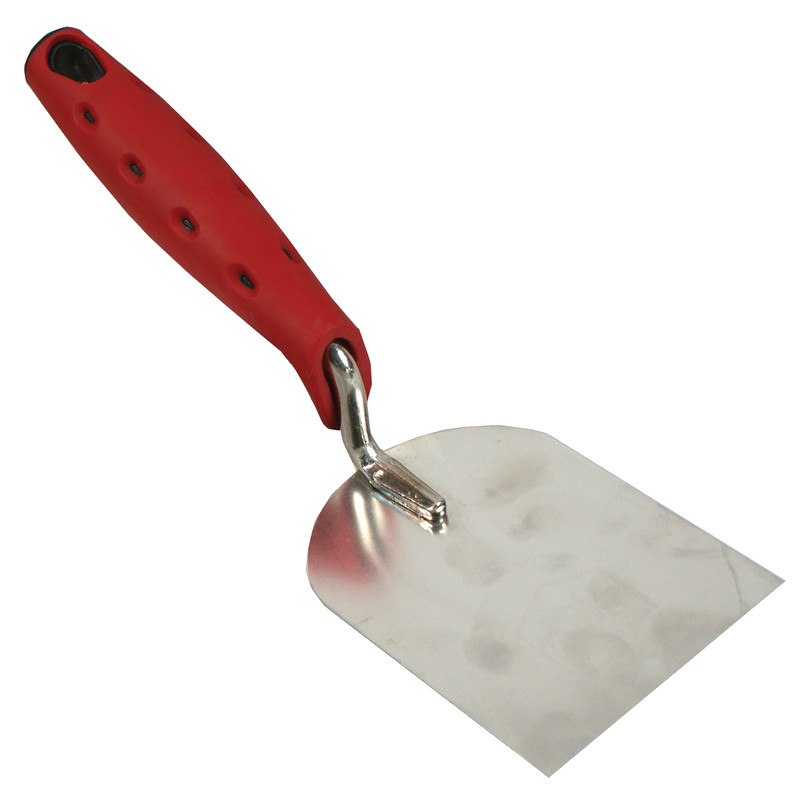 Melkmeisje stukadoors bandtroffel 60mm RVS