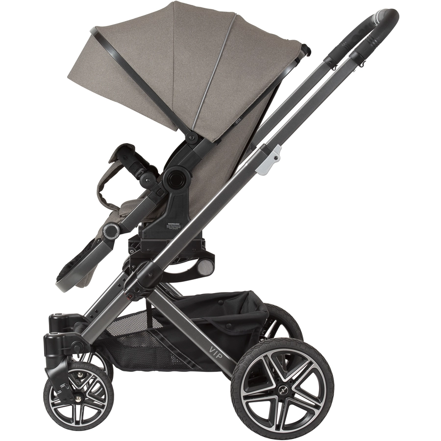 Hartan Kinderwagen Vip GTX Casual Collection classy dots (906) Gestellfarbe platin