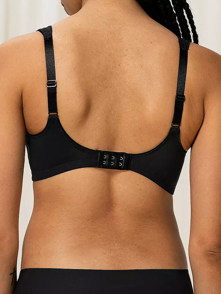 TRIUMPH BH ohne Bügel  MODERN SOFT+COTTON Schwarz schwarz