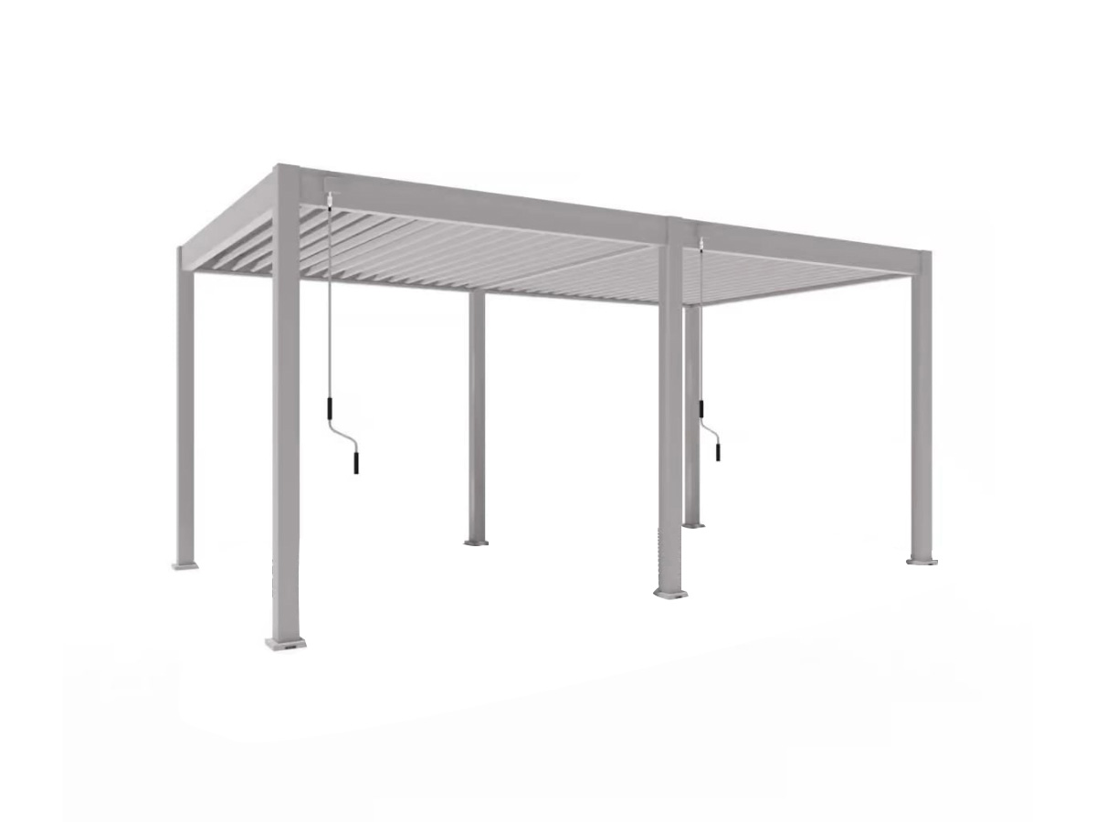 Orion Comfort 300 x 530 cm terrasoverkapping - Light Grey