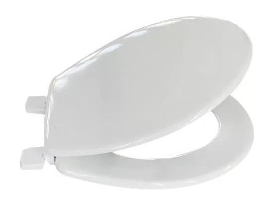 Abattant wc MDF Blanc - Charnières PS MSV