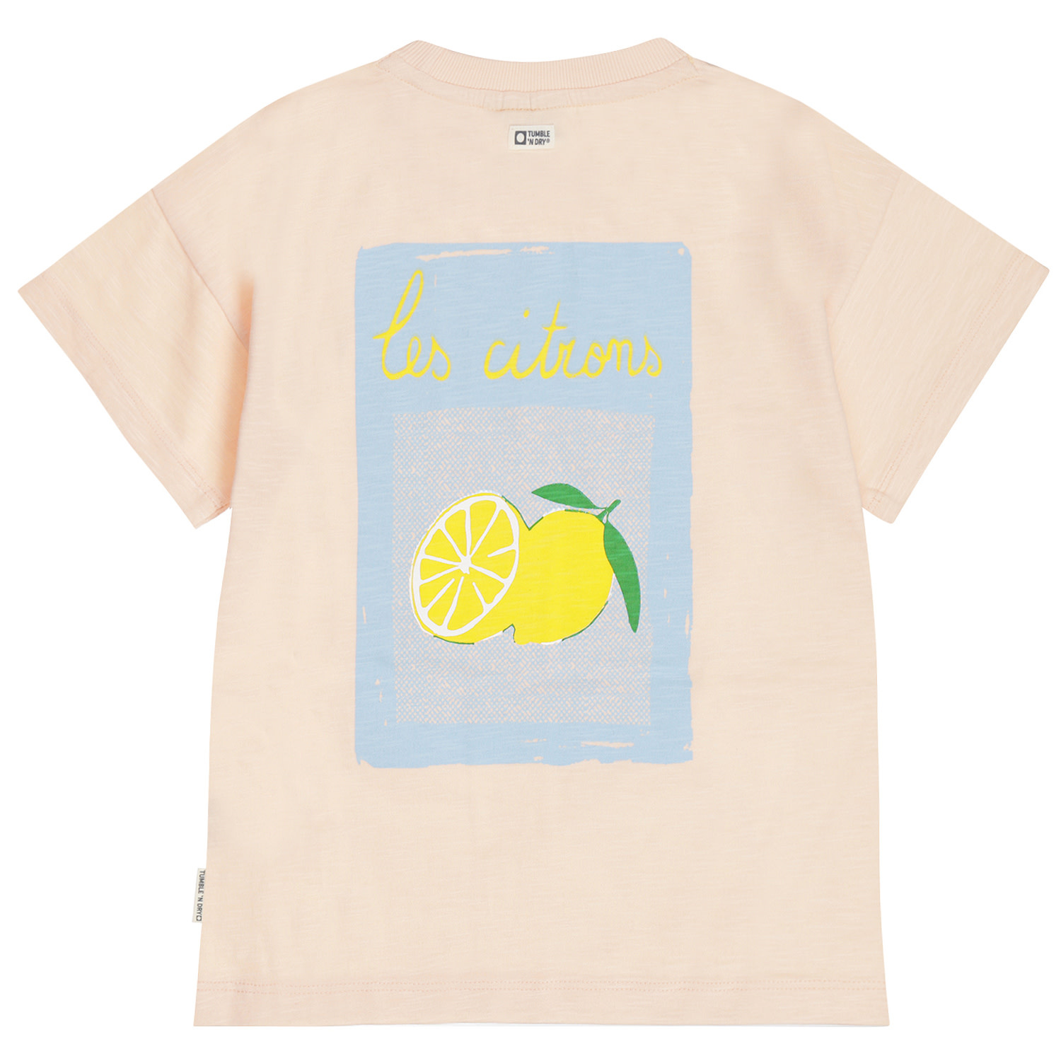 Tumble 'n Dry Tumble 'n Dry t-shirt Lemons pale peach