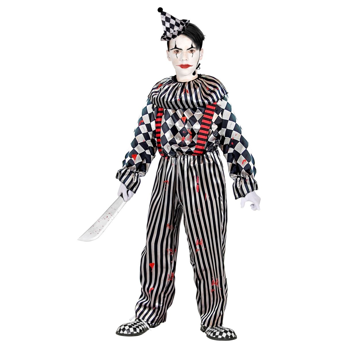 Halloween Kostuum Kind Clown 4 delig